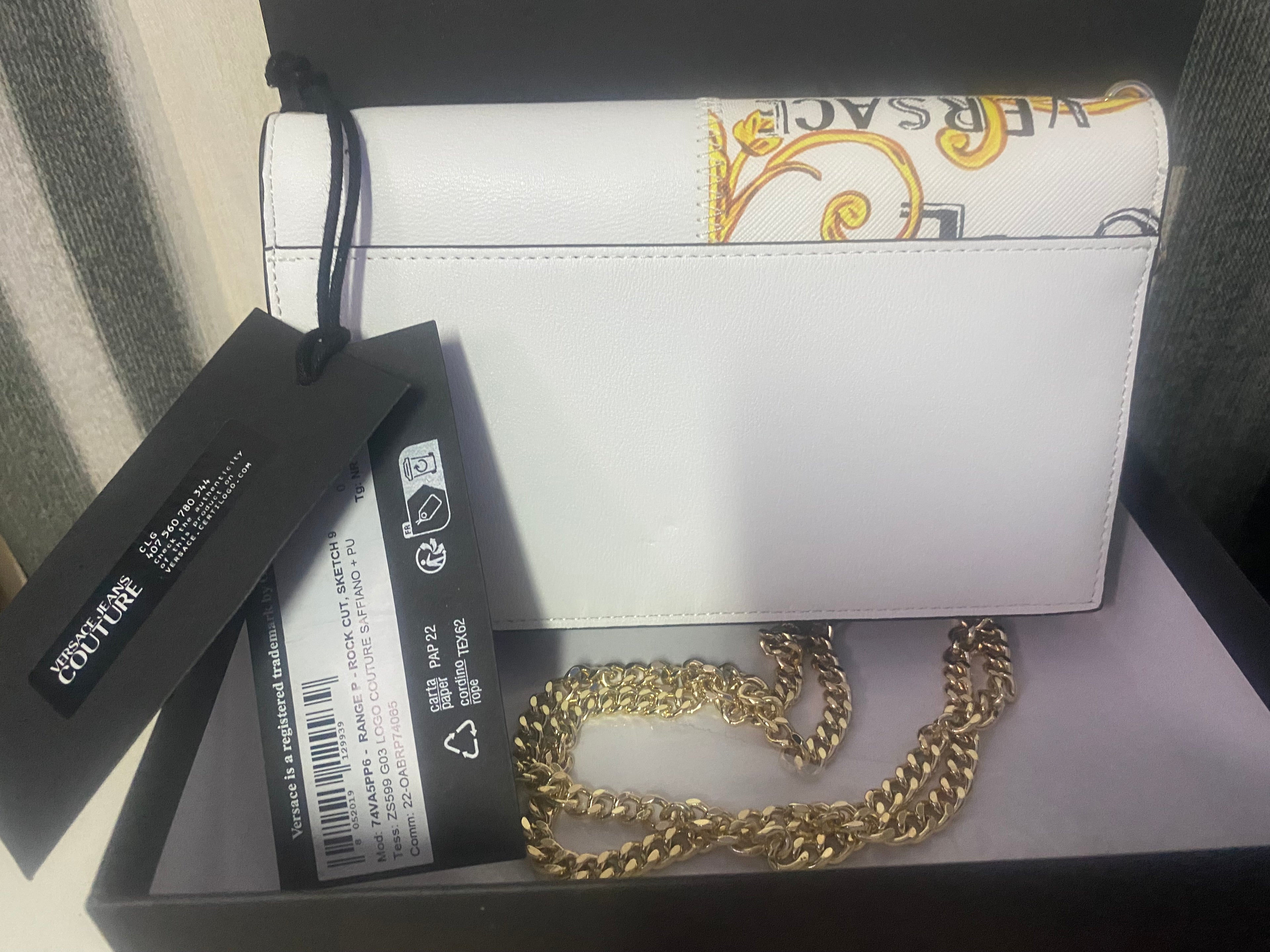 Cartera de lujo Versace