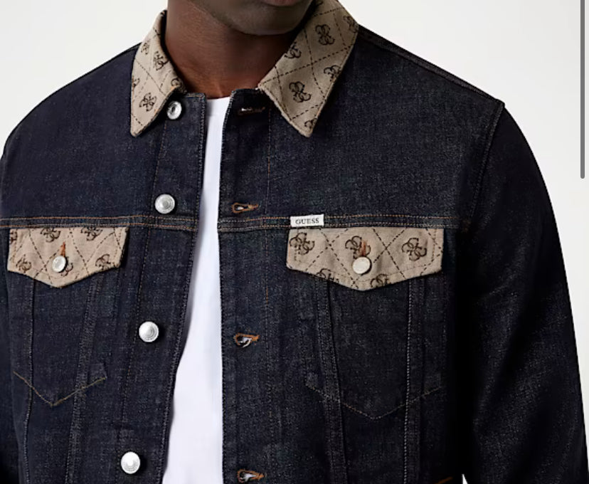 Chaqueta vaquera logotipo 4G